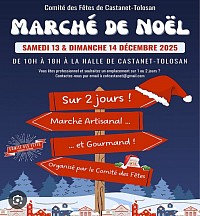 Castanet Tolosan marché de Noël 2025
