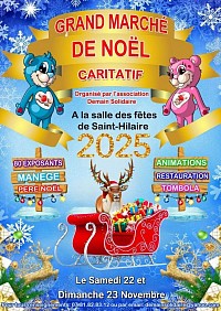 Bulle de Béton marché de Noël saint hilaire