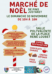 Bulle de béton marché de Noël